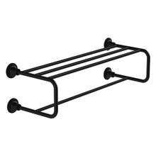 VitrA A4452536 Origin Classic Siyah Havlu Rafı