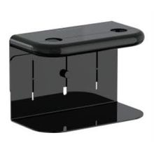 VitrA A4456739 Liquid Parlak Siyah Çift Hazneli Sıvı Sabunluk Tutacağı
