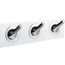 VitrA A48012 İstanbul Pirinç Üzeri Krom Kaplama Üçlü Askılık
