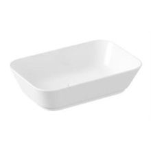 VitrA Geo 7425b003-0016 Beyaz Dikdörtgen Çanak Lavabo