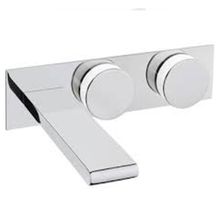 VitrA Memoria A4231457 Ankastre Lavabo Bataryası, Krom/Beyaz