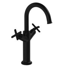 VitrA Origin Classic A4288636 Çift Kumandalı Mat Siyah Çanak Lavabo Bataryası