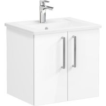 VitrA Root 66354 Parlak Beyaz 60 CM Kapaklı Lavabo Dolabı