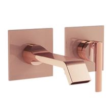 VitrA Suit A4278229 Soft Bakır Sıva Üstü Ankastre Lavabo Bataryası