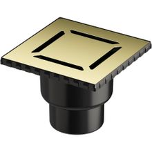 VitrA V-Flow 5608278 Parlak Altın Kare Duş Kanalı