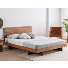 Vivense Luna Patna Ahşap Ceviz 160X200 Karyola