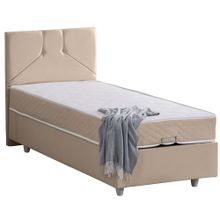 Vivense Wick Bej 90X190 Baza Başlık Seti