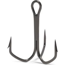 VMC 8570 Black Nikel-No:8 - 10'lu Barbarian Outbarb Üçlü Olta İğnesi