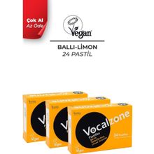 Vocalzone Ballı Limonlu 3x24 Pastil
