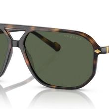 Vogue VO 5531S 27189A 60 Polarize Geometrik Kahverengi Kemik Erkek Güneş Gözlüğü