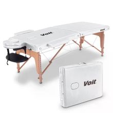 Voit 55003 Katlanabilir Beyaz Masaj Masası