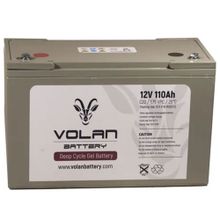 Volan Battery 12 Volt 110 Ah Amper Deepcycle Akü