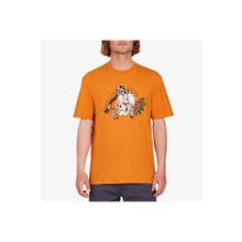 Volcom A3512314 Lintell Bsc 1 Saf Turuncu Erkek Bisiklet Yaka T-Shirt