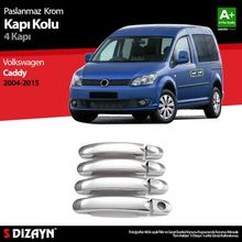 Volkswagen Caddy 2004 2015 4 Kapı Krom Kapı Kolu