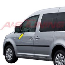 Volkswagen Caddy 2004 2015 Arası Paslanmaz Çelik Krom Cam Çıtası