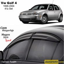 Volkswagen Golf 4 98/04 Mügen Cam Rüzgarlığı