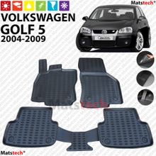 Volkswagen Golf 5 2004-2009 3D Havuzlu Oto Paspas Seti