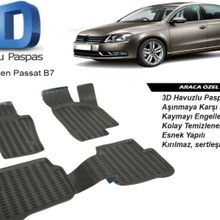 Volkswagen Passat B7 2015 3D Havuzlu Paspas