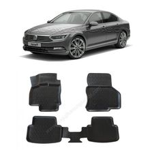 Volkswagen Passat B8 Sedan 2015 Siyah Havuzlu Paspas
