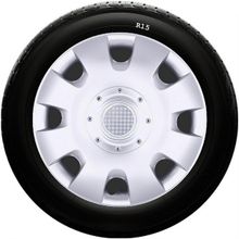 Volkswagen SKS-SJS 304 15 İnç 4 Adet Kırılmaz Jant Kapağı