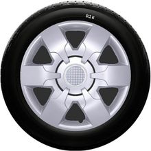 Volkswagen SKS-SJS 413 16 İnç 4 Adet Kırılmaz Jant Kapağı