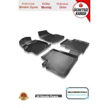 Volvo GRDNPSY102037 XC70 2011 Model Uyumlu 3D Kokusuz Havuzlu Paspas