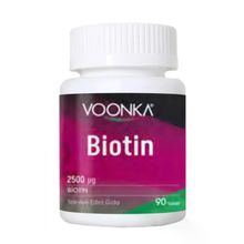 Voonka Biotin 2500 mg 90 Tablet