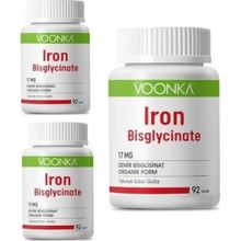 Voonka Iron Bisglycinate Demir 3x92 Tablet