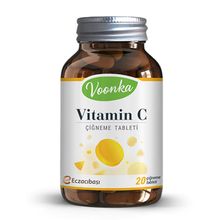 Voonka Vitamin C 20 Çiğneme Tableti