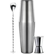 Vosco VB-KB3 750 ml 3 Parça Boston Shaker Kokteyl Seti