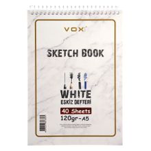Vox Art A-5 40 Yaprak 120 gr Eskiz Çizim Defteri