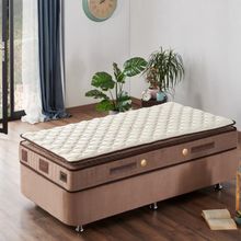 W.Cotton 100x200 CM Tek Kişilik Pedli Yatak Full Ortopedik Yaylı Yatak