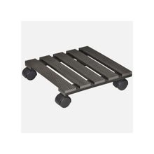 Wagner 29x29 cm Tekerlekli Saksı Altlığı