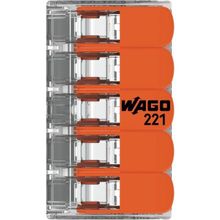 Wago 221-415 10x5'li Çok Amaçlı Buat Klemensi