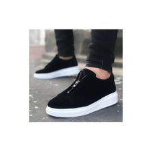 Wagoon WG010 Siyah Cilt Erkek Casual Ayakkabı
