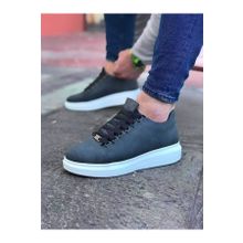 Wagoon WG08 Gri Düz Erkek Casual Ayakkabı