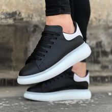 Wagoon WG095 Beyaz Siyah Erkek Casual Günlük Ayakkabı
