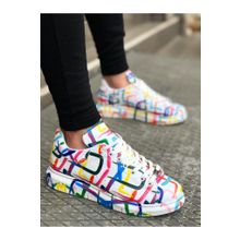 Wagoon Wg501 Gökkuşağı Renkli Erkek Casual Ayakkabı