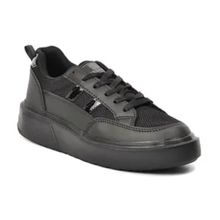 Walkway Deren Siyah Unisex Spor Ayakkabı
