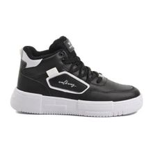 Walkway Nefertiti Siyah Beyaz Hi Unisex Sneaker