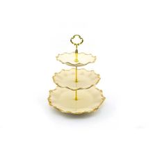 Wanelli 17674-13G Golden Rey 32 cm 3 Katlı Kurabiyelik