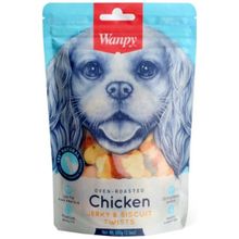 Wanpy 100 gr Bisküvi Üzerine Gerçek Tavuk Sargılı Köpek Ödülü