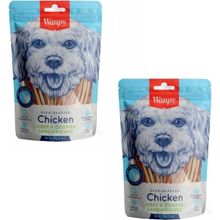 Wanpy 2x100 gr Oven Roasted Doğal Tavuklu ve Morina Balıklı Sandviç Köpek Ödülü