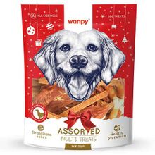 Wanpy 300 gr Karışık Kurutulmuş Et Yılbaşına Özel Köpek Ödülü