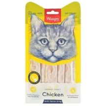Wanpy 5X14 Gr Tavuklu Sındirim Sistemi Destekleyici Krema Kedi Ödül Maması