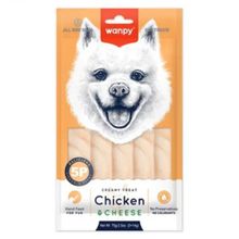Wanpy 5x14 gr Tavuklu ve Peynirli Krema Köpek Ödülü