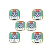 Wanpy 6x40 gr Ton Balıklı Alutray Kedi Yaş Maması