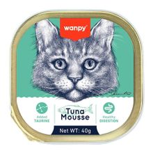 Wanpy Alutray Ezme Ton Balıklı 40 gr Kedi Konservesi