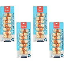 Wanpy Deri Üzerine Tavuk Sarılı 4x90 gr Köpek Ödülü