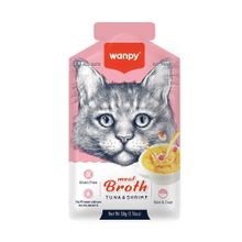Wanpy Karidesli ve Ton Balıklı 50 gr Kedi Çorbası